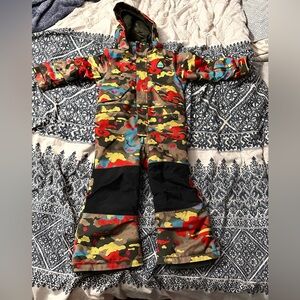 One piece snowsuit